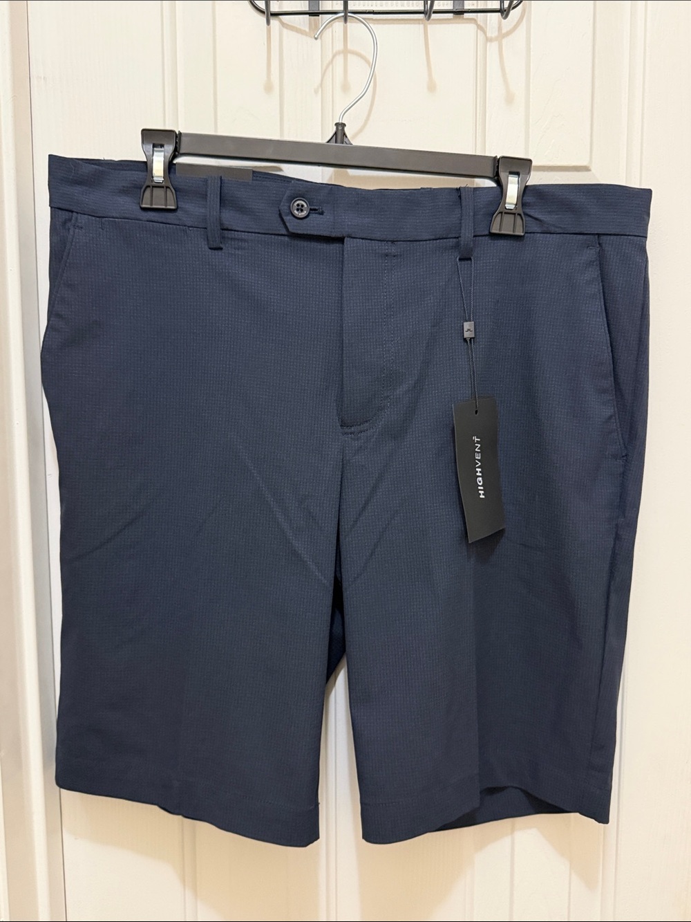J. Lindeberg Golf Vent Shorts Dark Navy . NEW with tags